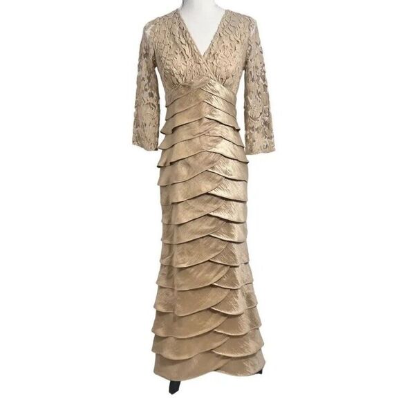 Adrian Pappel mermaid style dress size 4 - Picture 1 of 9